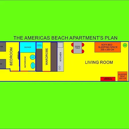 The Americas Apartament *
